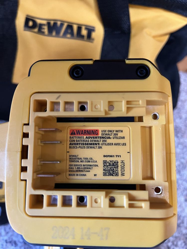 Гайковерт Dewalt /Девольт  DCF961GP1 1/2 20V MAX