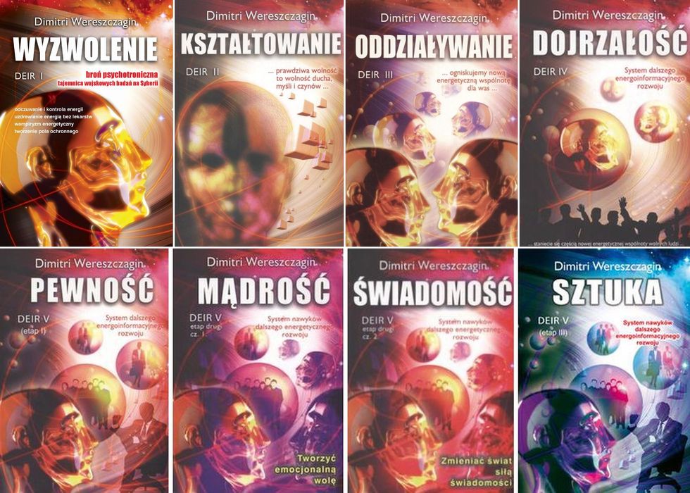 Deir Tomy 1-8 Dimitri Wereszczagin Zestaw Książek