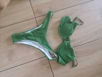 Nowy strój kąpielowy bikini zielony khaki dwuczęściowe bikini L shein