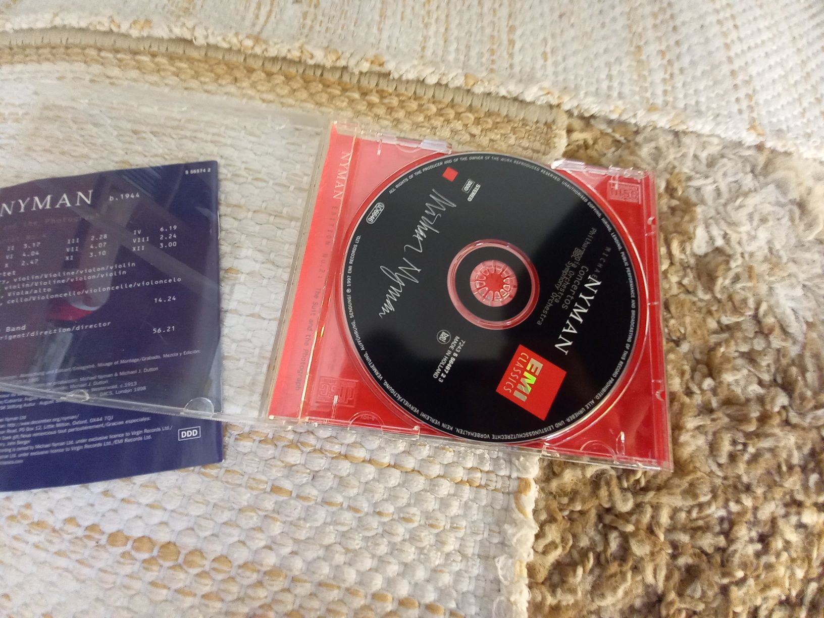 Dois cds de Michael Nyman