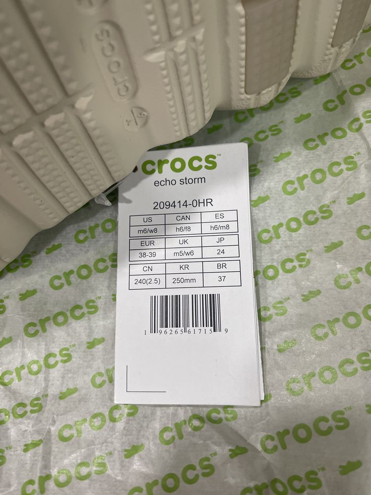 Crocs echo storm