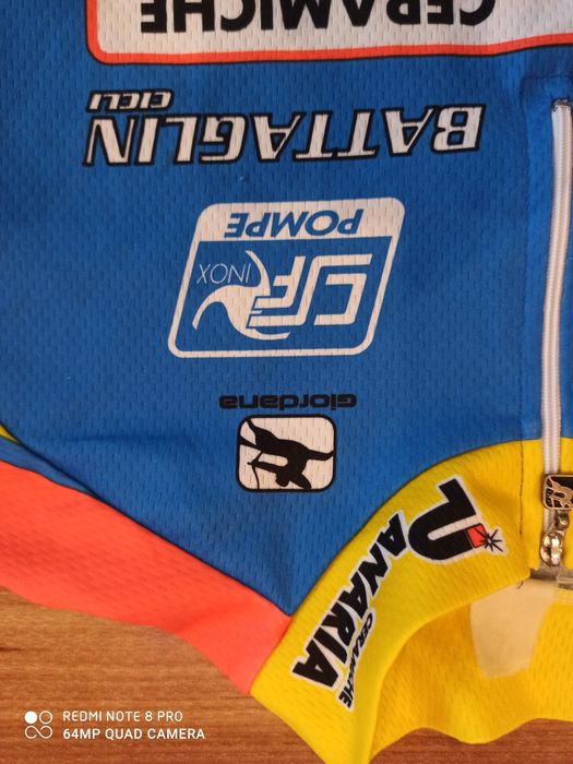 GIORDANA Koszulka kolarska na rower męska rozm.L. OKAZJA!!!