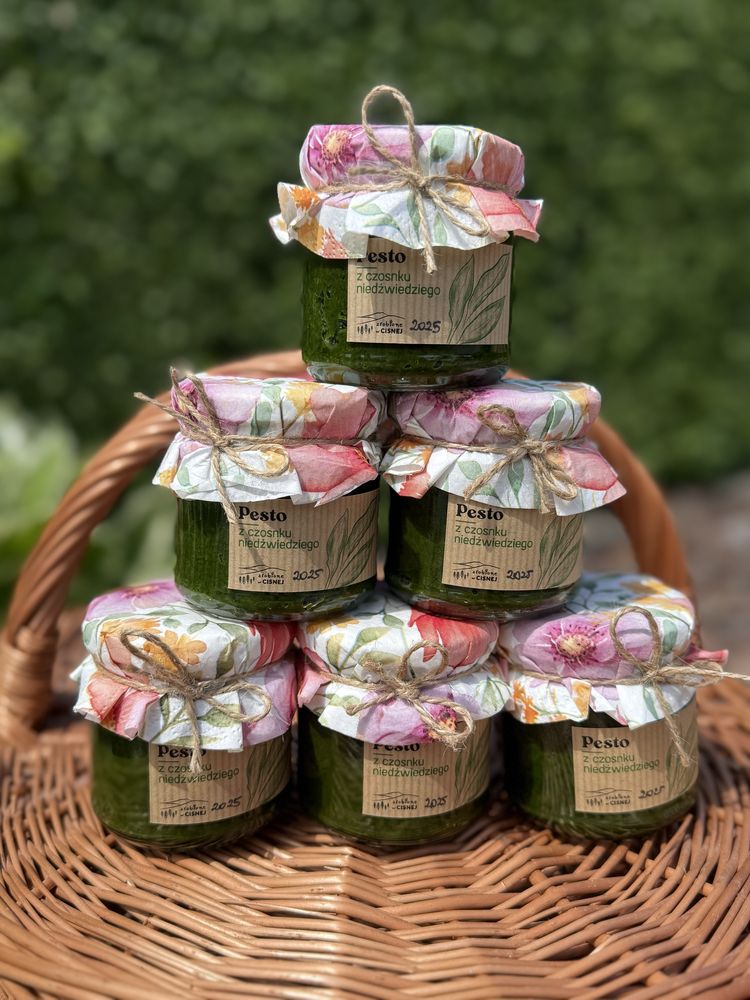 Pesto z czosnku niedźwiedziego - 5 sztuk 2025