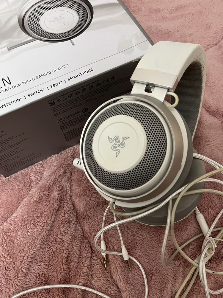 Навушники Razer Kraken mercury edition