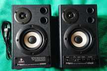 Colunas Activas MS-20 Behringer Como Novas!