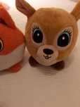 Peluche das coleções Pingo Doce vários - RAPOSA E MORCEGO VENDIDOS