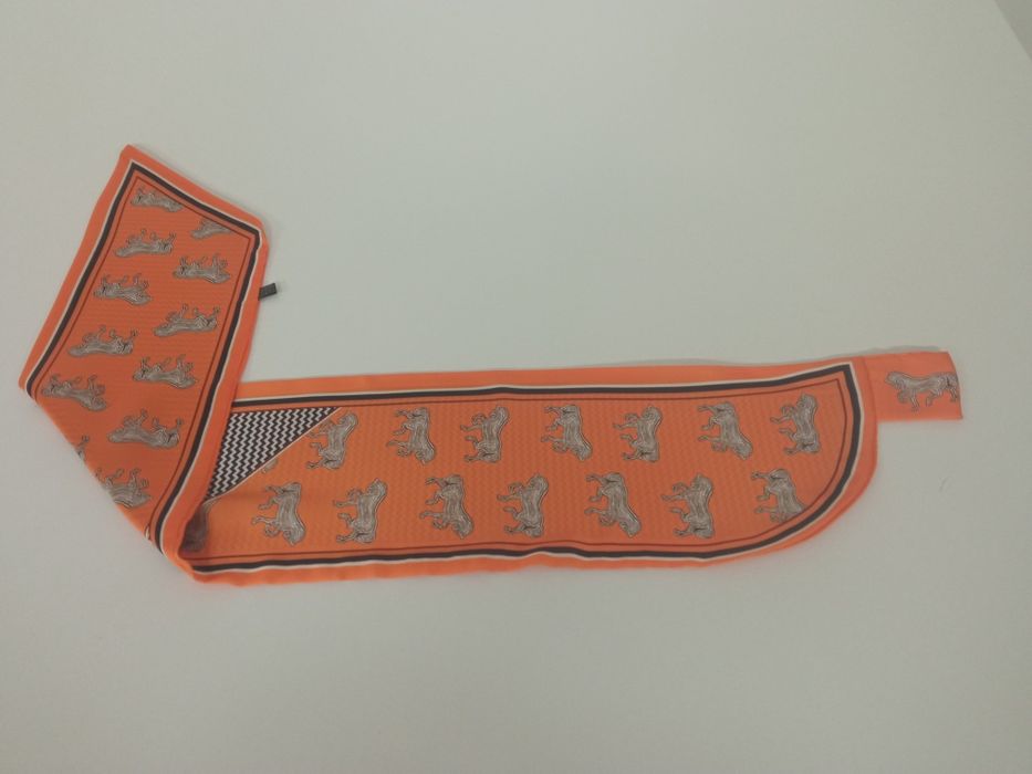 Apaszka/ krawatka/ wzór Hermes