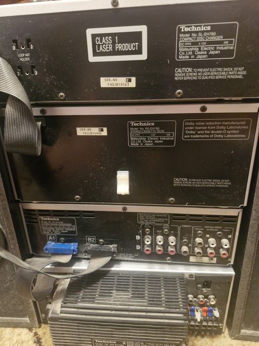 Wieża stereo Technics SL-EH760 (zmieniacz CD / zestaw Technics)