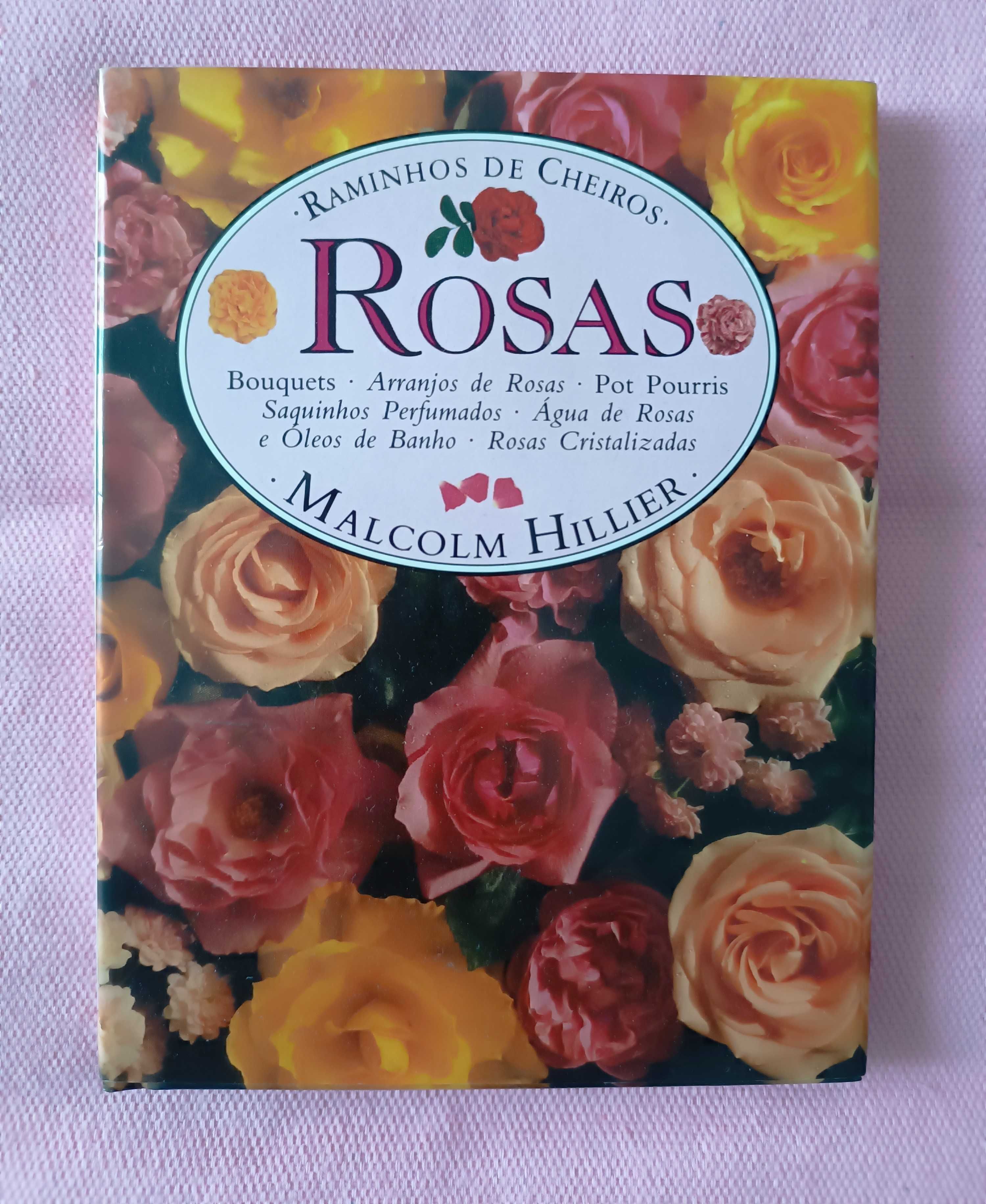 4Livros:Pot pourri/Alfazema/Rosas e Presentes Perfumados em Português