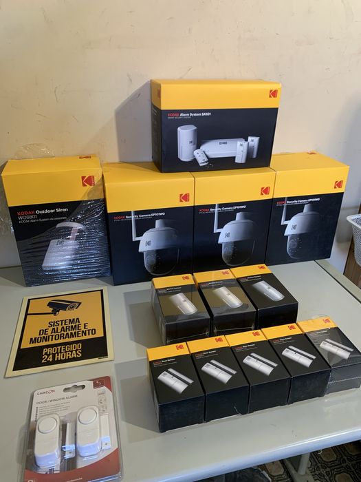 Sistema de Segurança Inteligente Alarme e Videovigilância PRO + EXTRAS