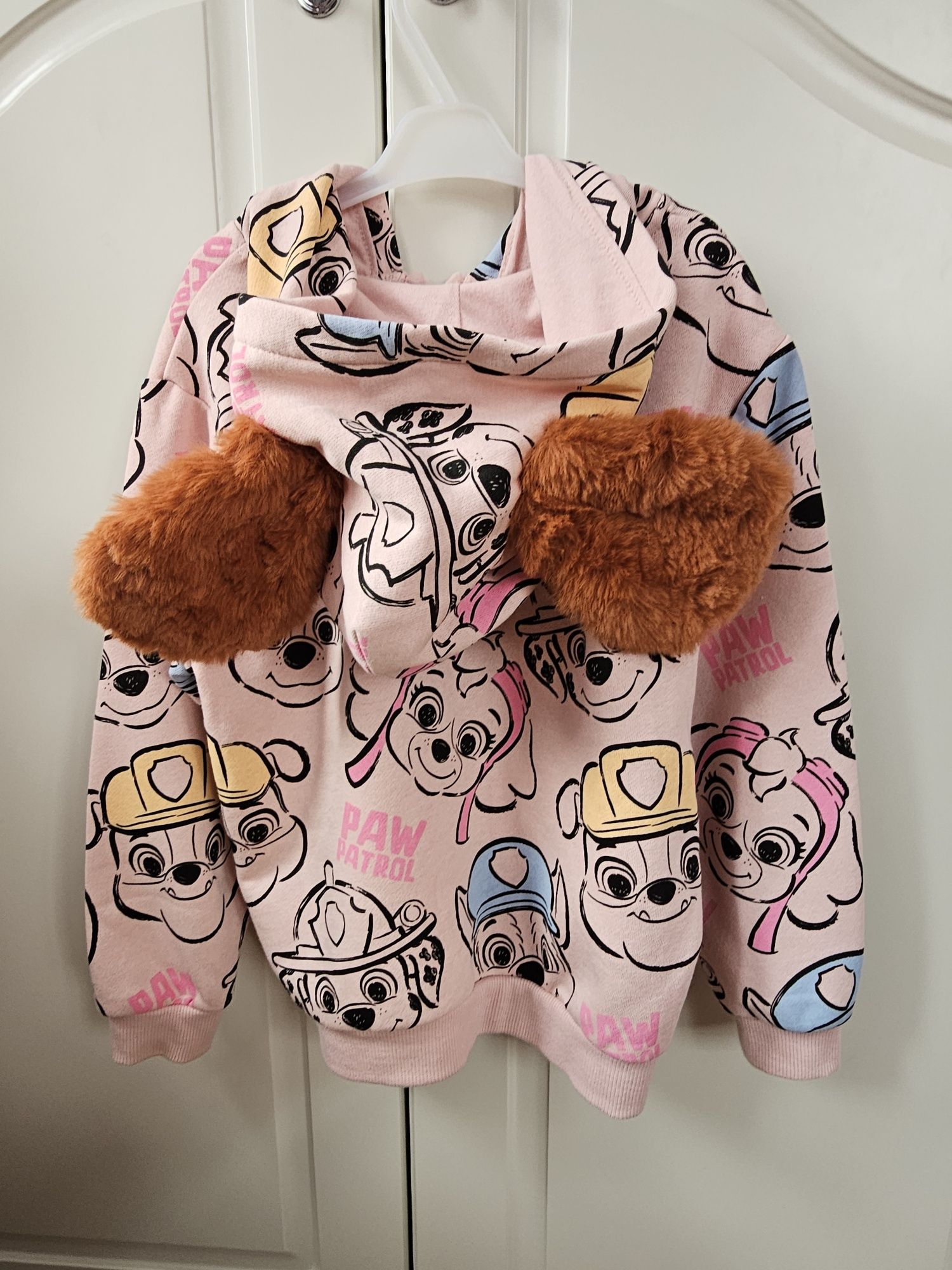 H&M bluza Psi Patrol z uszami 110 116