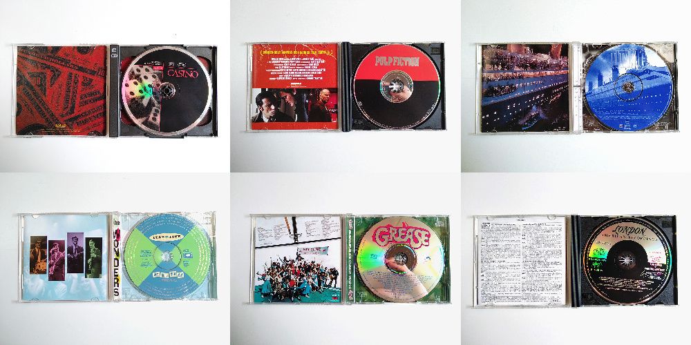 5 Bandas Sonoras Originais de Filmes (CDs)