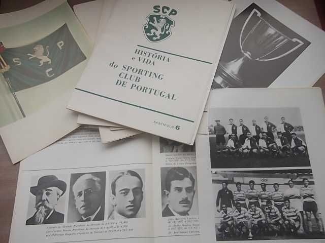 Sporting - Vida e História I Volume Completo 19 Fascículos/Separatas