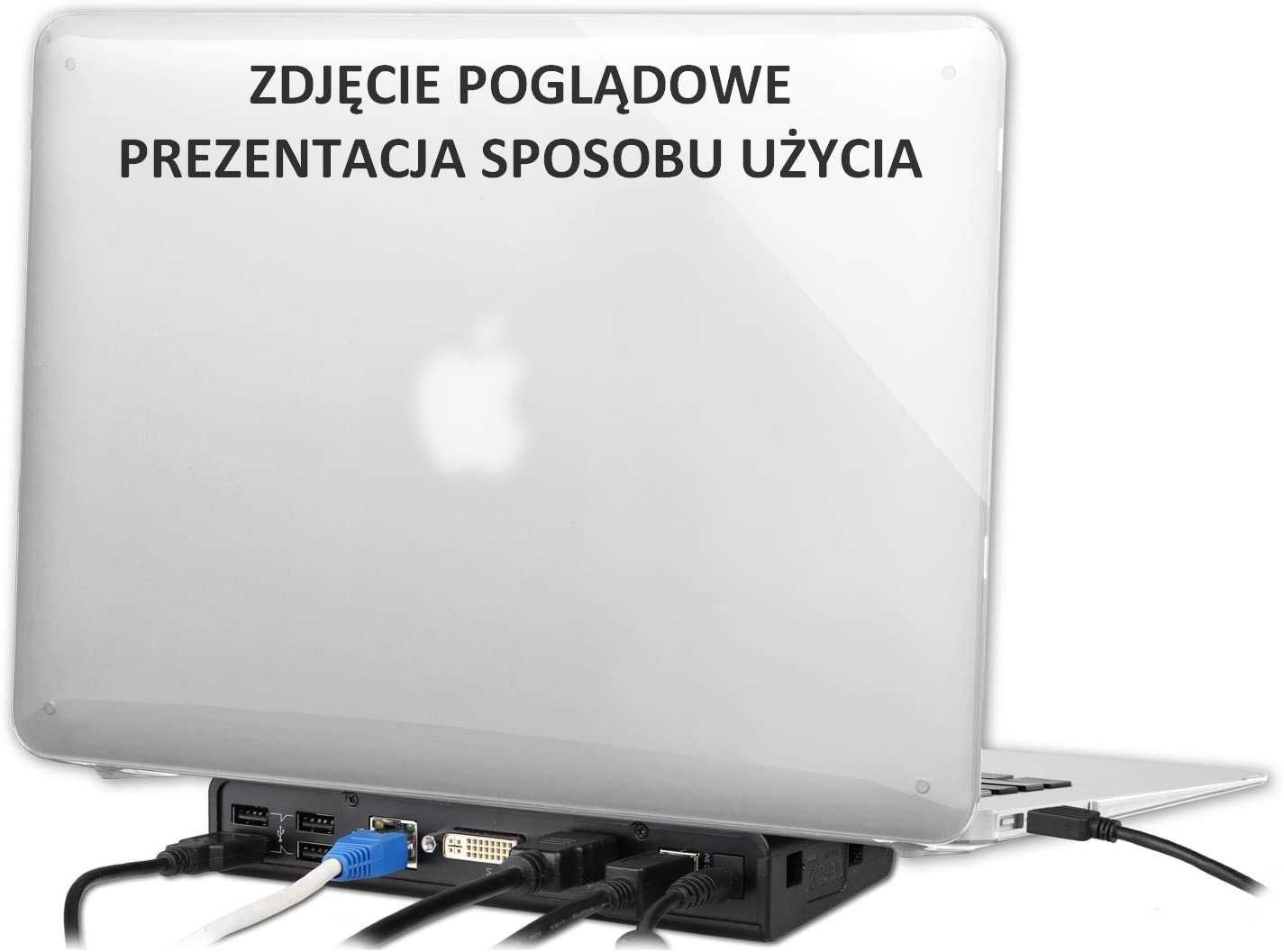 NOWA Stacja dokująca i-TEC Laptop PC HDMI DVI LAN USB 3.0 2x MONITOR