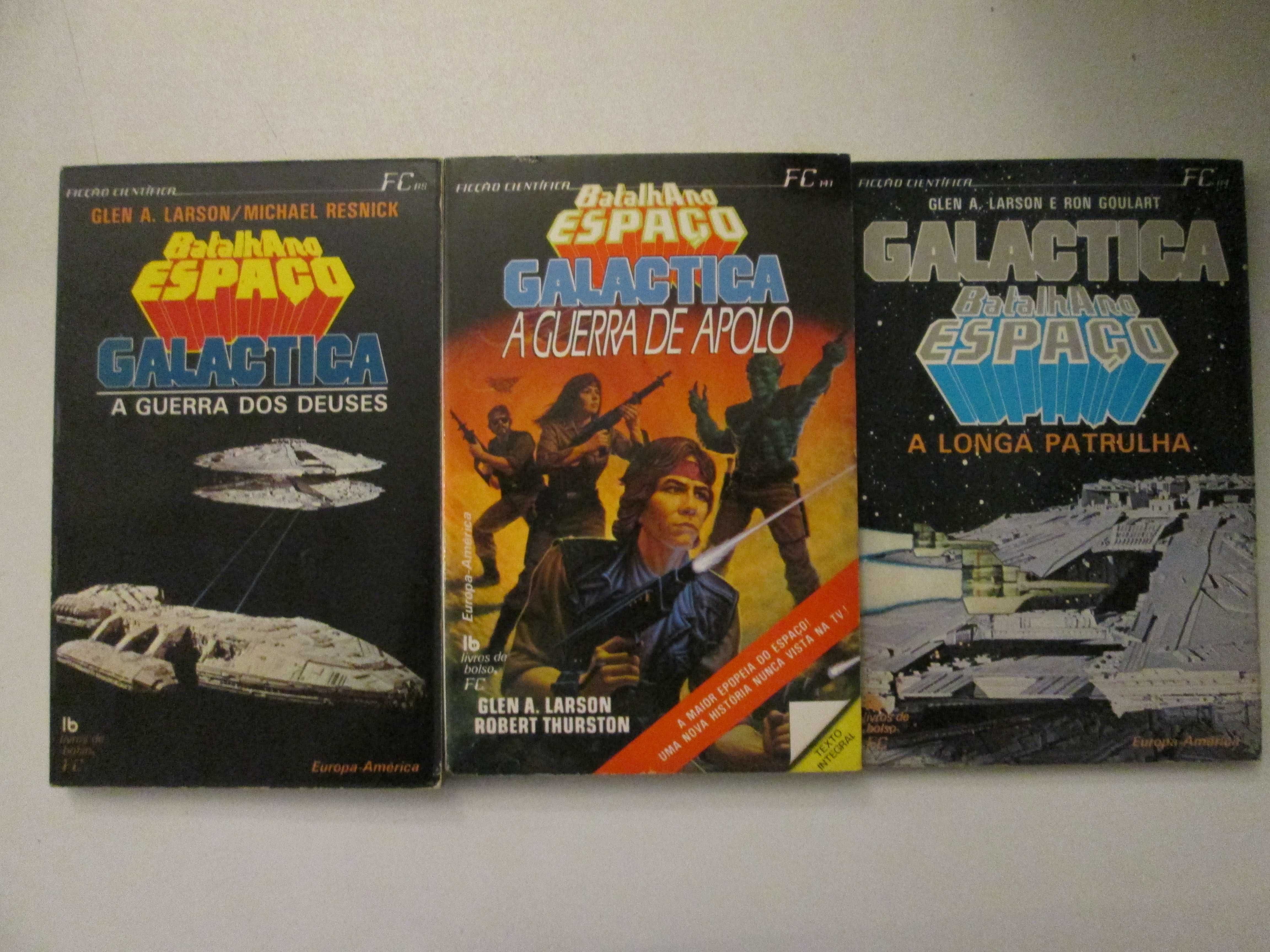 Batalha no espaço Galactica- Vários números.