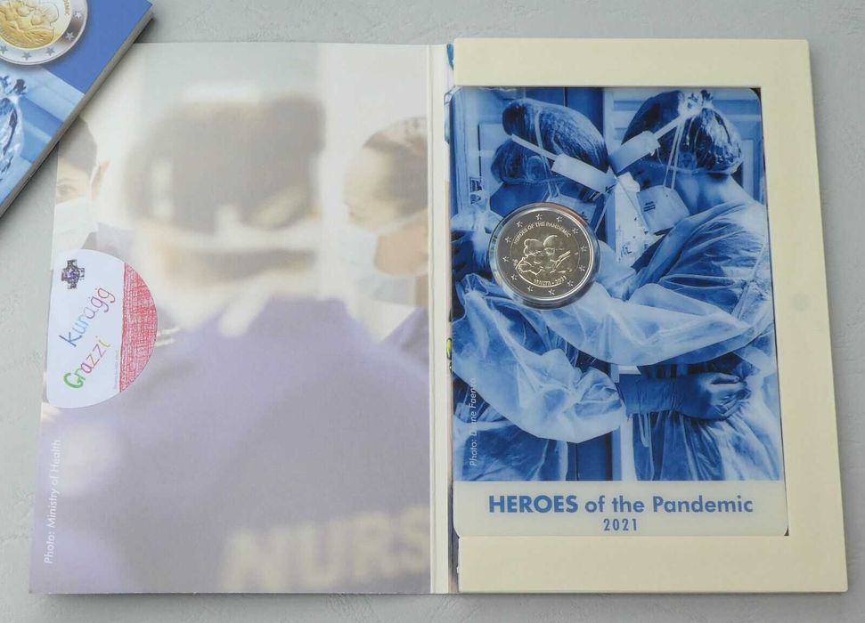 2 Euro Malta 2021 - Pandemia