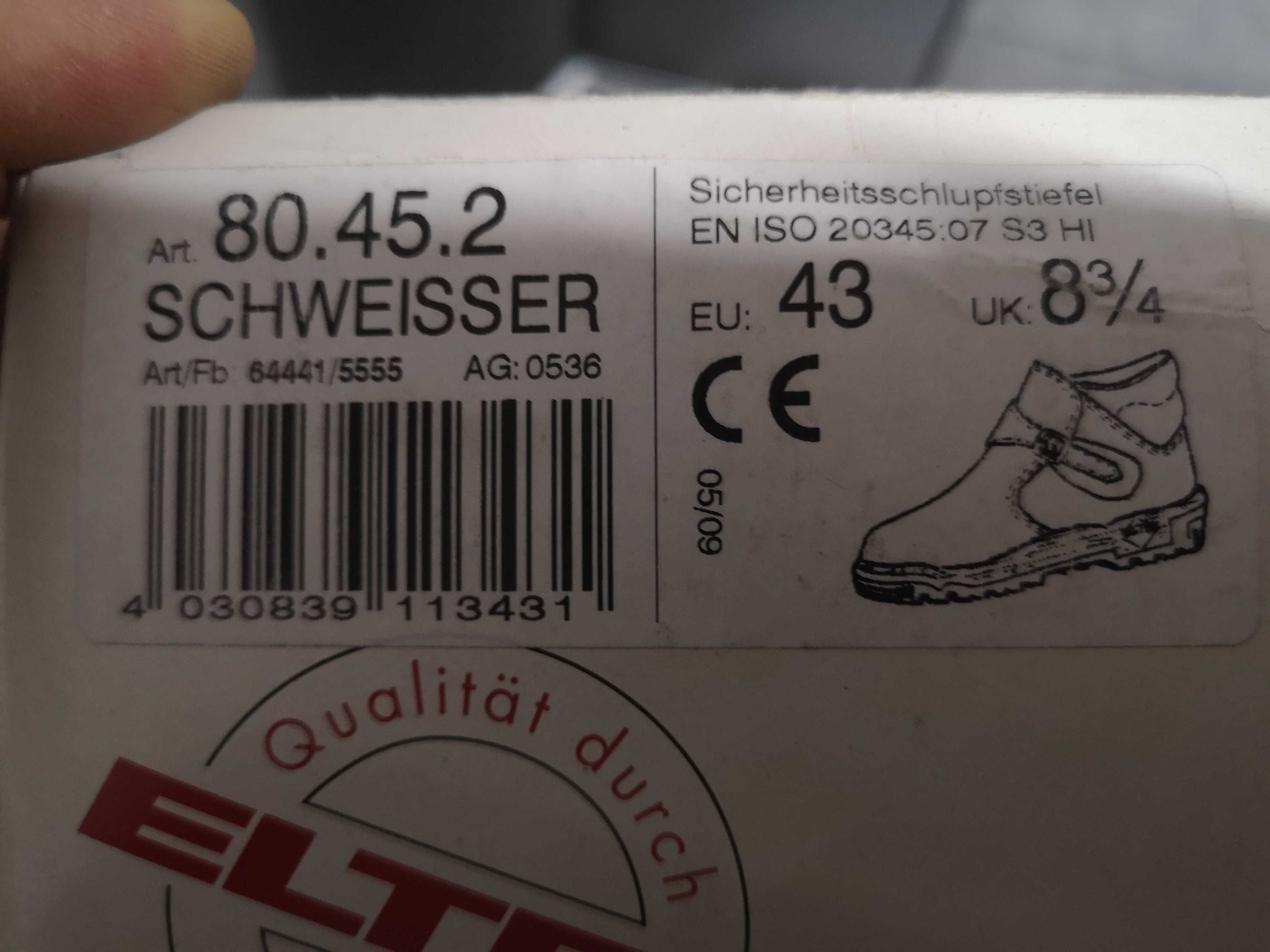 Buty robocze, spawalnicze elten