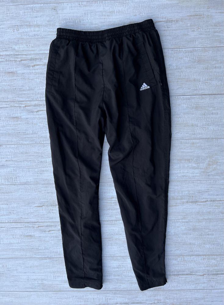 Adidas штаны m vintage черные спортивные