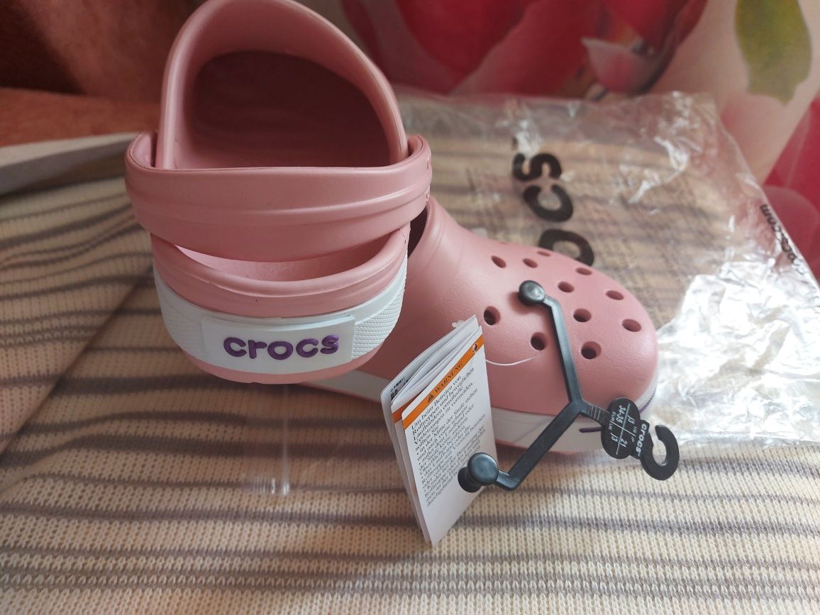 Crocs crocband J2,J3 clog сабо шлепанцы