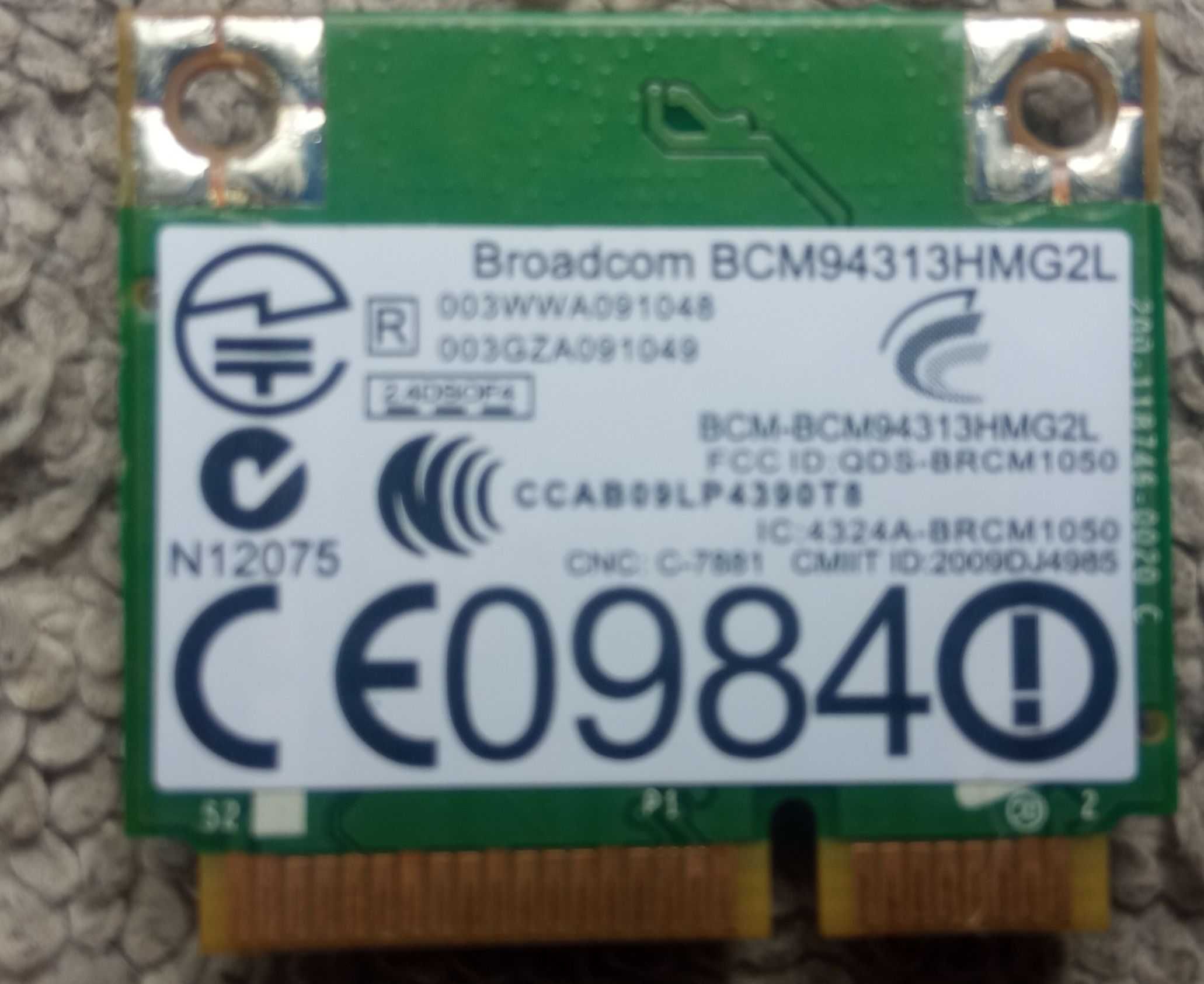 karta sieciowa/wifi BCM04313HMG2L BROADCOM