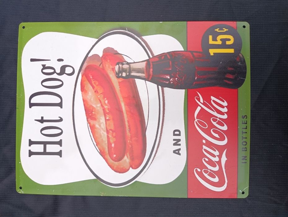 Metalowa tabliczka szyld