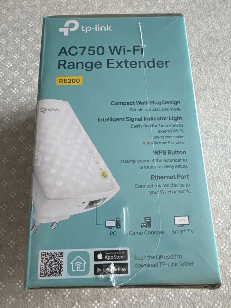 TP-Link Wi-Fi Range Extender RE200