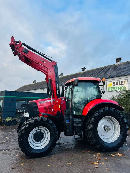 Case IH Puma 160 CVX  z turem QUICKE Q76, 2012 rok, miękka oś i kabina, silnik 6 cylindrów