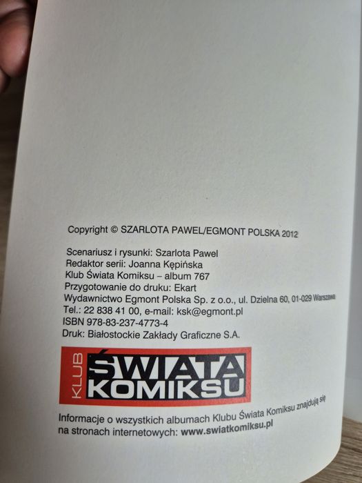 W Pogoni za czarnym kleksem wydawnictwo Egmont