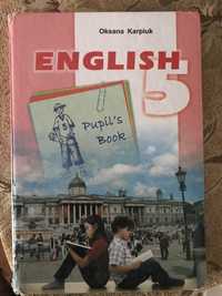 англійська мова Карпюк 5 клас