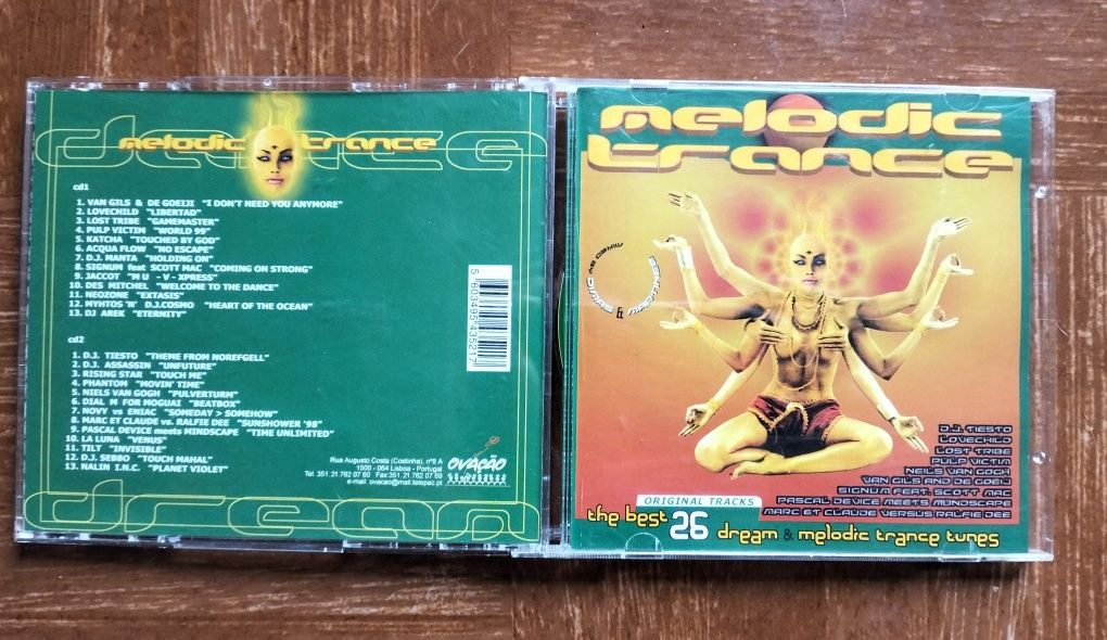 Duplo CD "Melodic Trance"