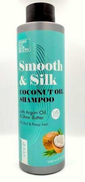 Profesjonalny szampon FRULATTE Smooth & Silk Coconut Oil Shampoo 1l