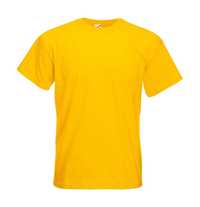 Koszulka Fruit of the Loom Super Premium żółta M
