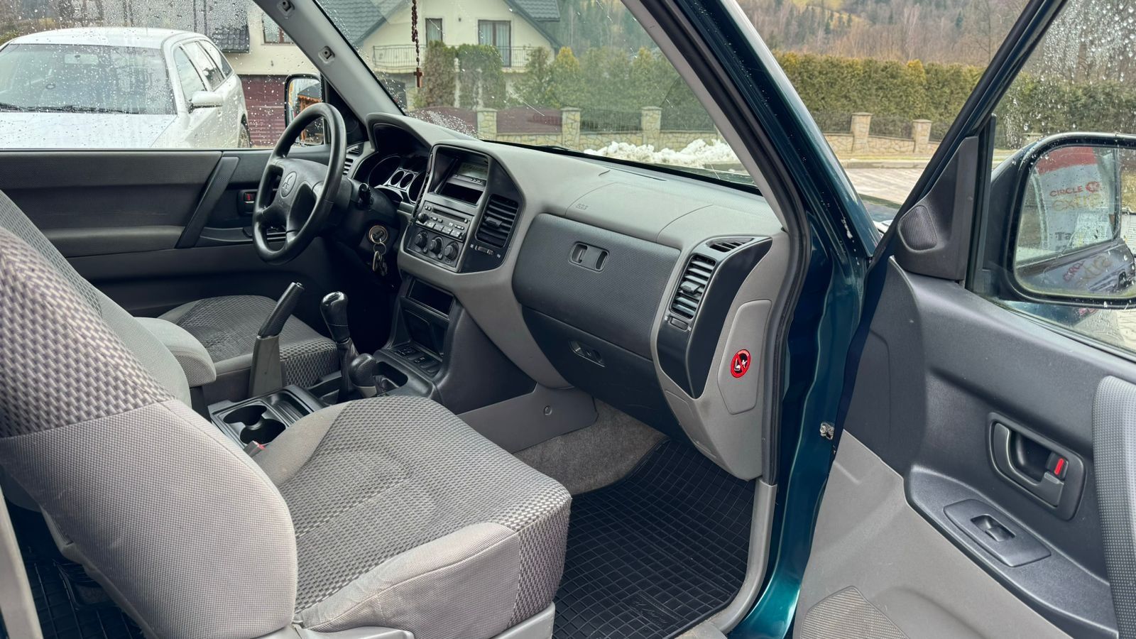 Mitsubishi Pajero III  4x4 Super Select reduktor blokada zamiana