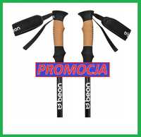 Kijki Trekkingowe Beon Pro Black 61-135 cm czarny     PROMOCJA