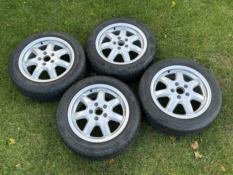 Koła zima (M+S) Audi A4 (B5)/A6 (C5), stan BDB! 5x112, 16”! Wysyłka!