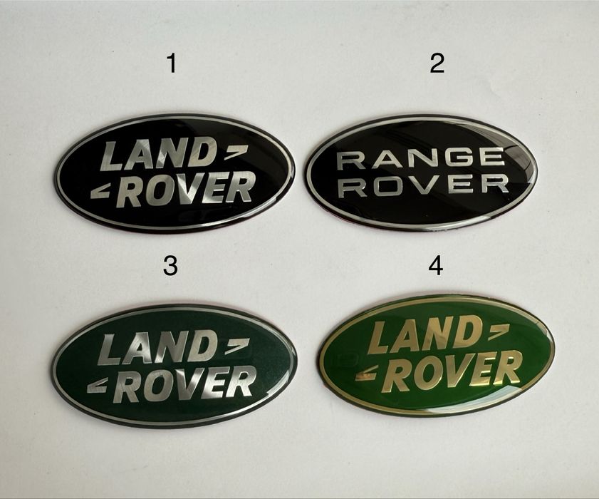 Значок на капот багажник Ленд Ровер Рендж Ровер емблема Land Rover