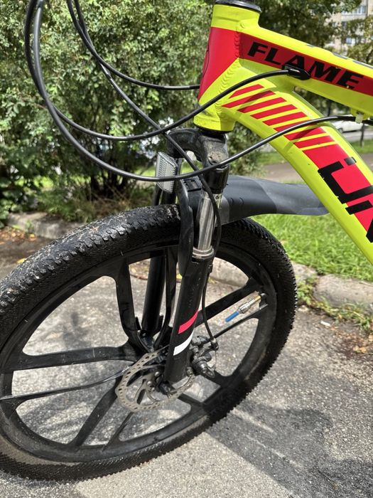 Велосипед Unicorn Flame 24 дюйми з литими колесами