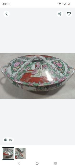 Terrina porcelana Chinesa Mandarim