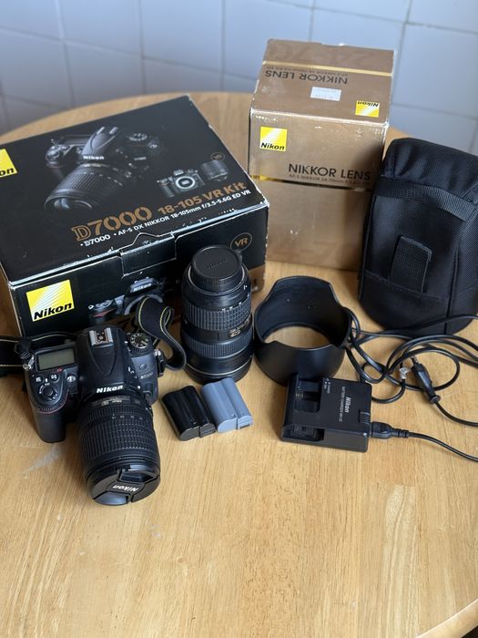 Nikon d7000 +18-105 VR kit