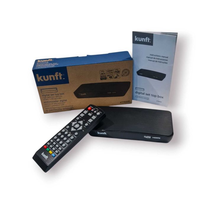 Sintonizador Digital Kunft KTTR4239 – DVB-T / HDMI / USB