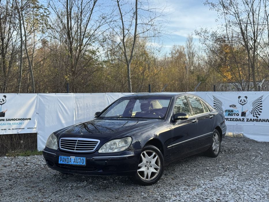 Mercedes-Benz S400 W220 ~ Automat ~ 2002 ~ Webasto ~ Zadbany ~ Zamiana
