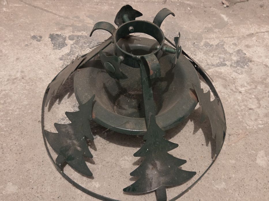 Stojak pod choinkę metslowy ⁶regulowany