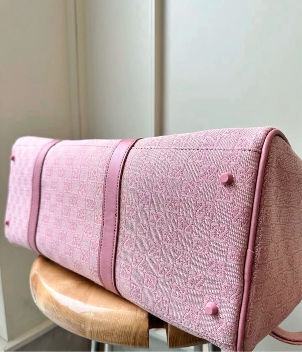 Дорожня сумка Air Jordan Monogram Duufle Bag рожева ОРИГІНАЛ