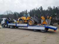 transport maszyn budowlanych, rolniczych, drzew, usługa HDS
