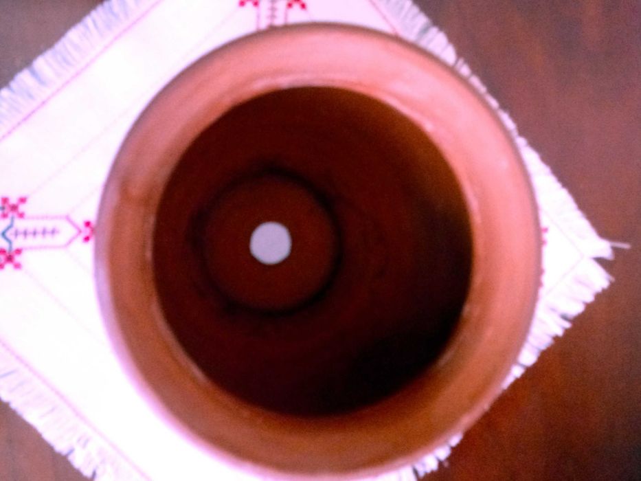 Косівський керамічний горщик роботи родини Троць