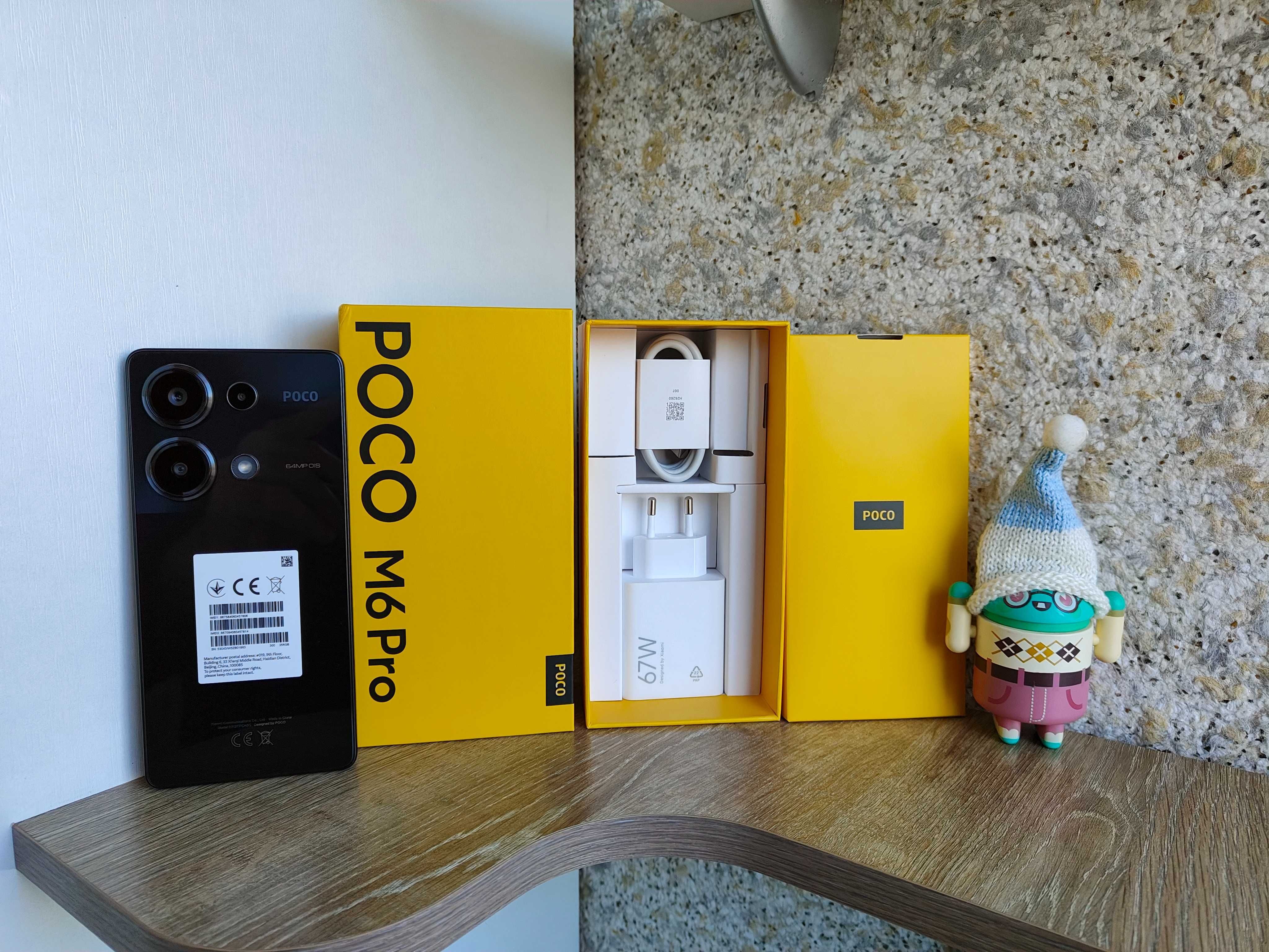 Poco M6 Pro 8/256ГБ, 6.67"Amoled 120Гц, 5000мАг 67вт, NFC, Новий смарт