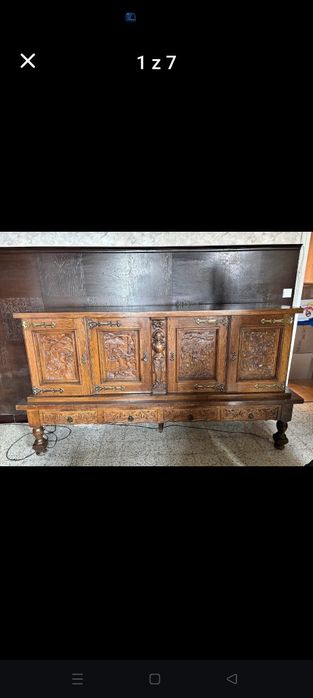 Piękna dębowa komoda