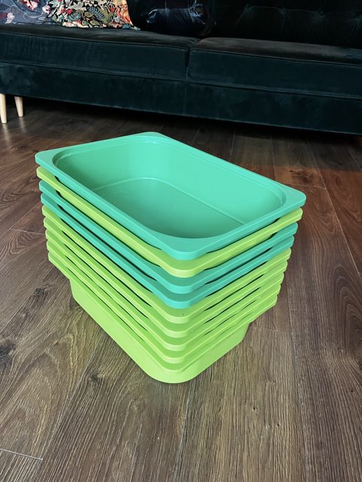 Pojemniki Ikea Trofast 9 sztuk
