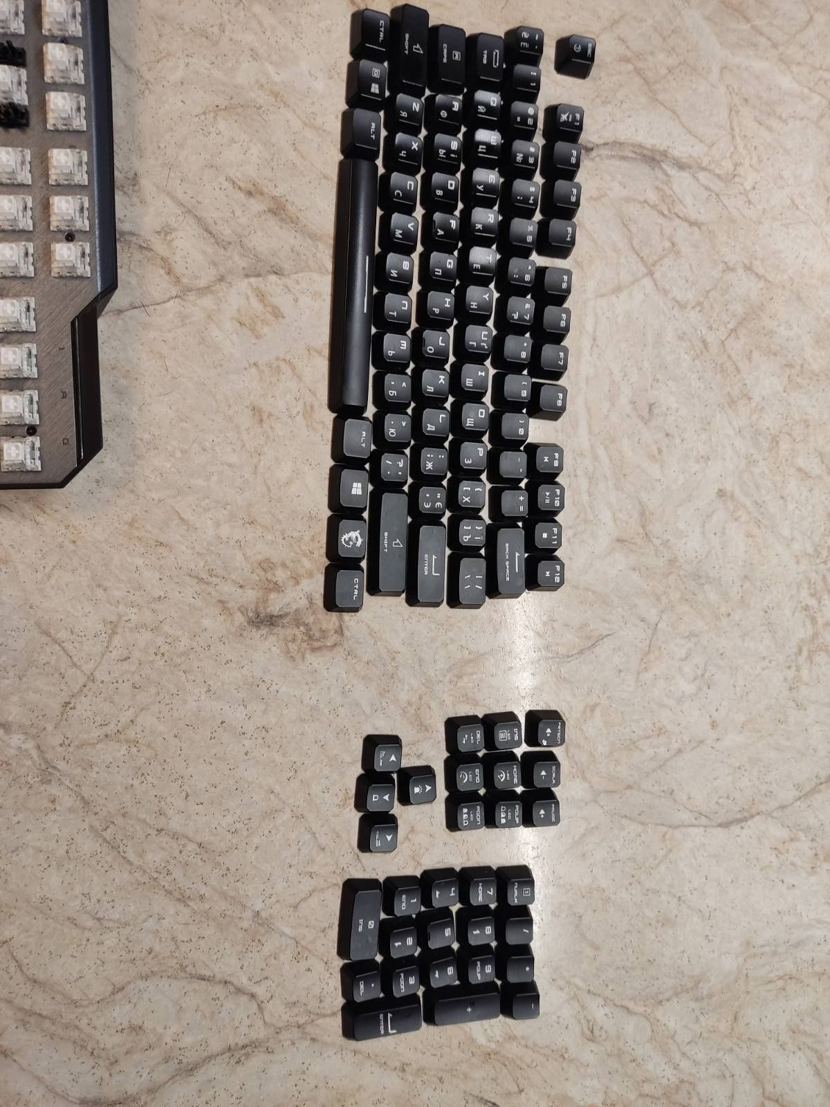 Клавіатура дротова MSI VIGOR GK 50 Elite BW USB