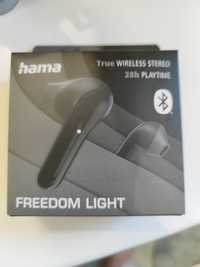 Słuchawki douszne bezprzewodowe Hama Freedom Light - nowe.